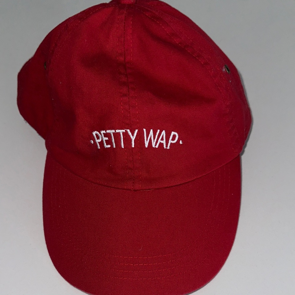 TSR The Shade Room Petty Wap Red Baseball Cap